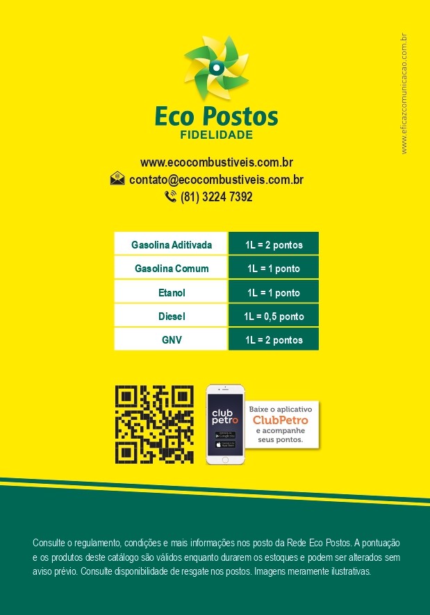 Eco Postos - Abasteça e ganhe